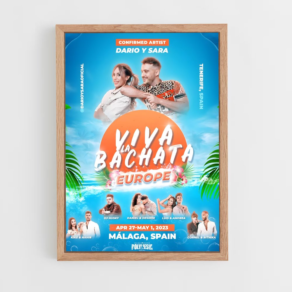 Poster Salsa et Passion – affiche Danse (vue 4)
